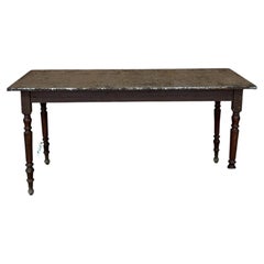 1950's Zinc Top Rectangular Dining Tables