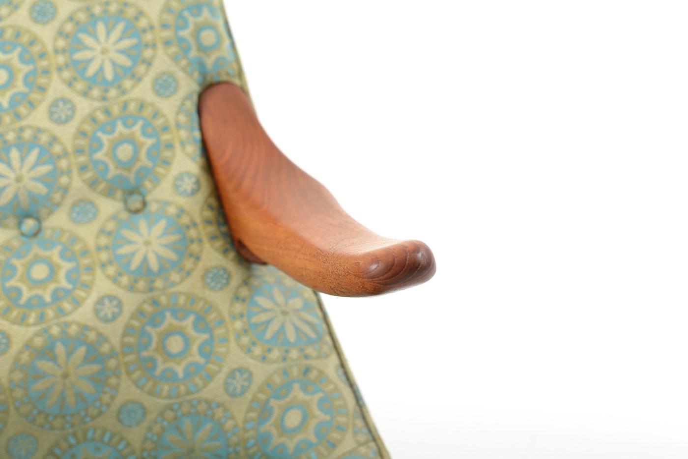 Années 1950Chaise longue prototype du designer et fabricant de meubles danois Svend Skipper Bon état - En vente à Handewitt, DE