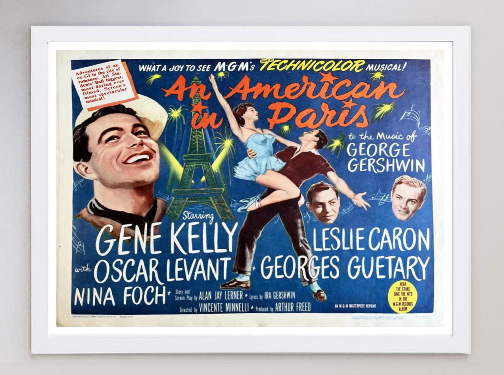 1951 Un americano en París Cartel Vintage Original en Bueno estado para la venta en Winchester, GB