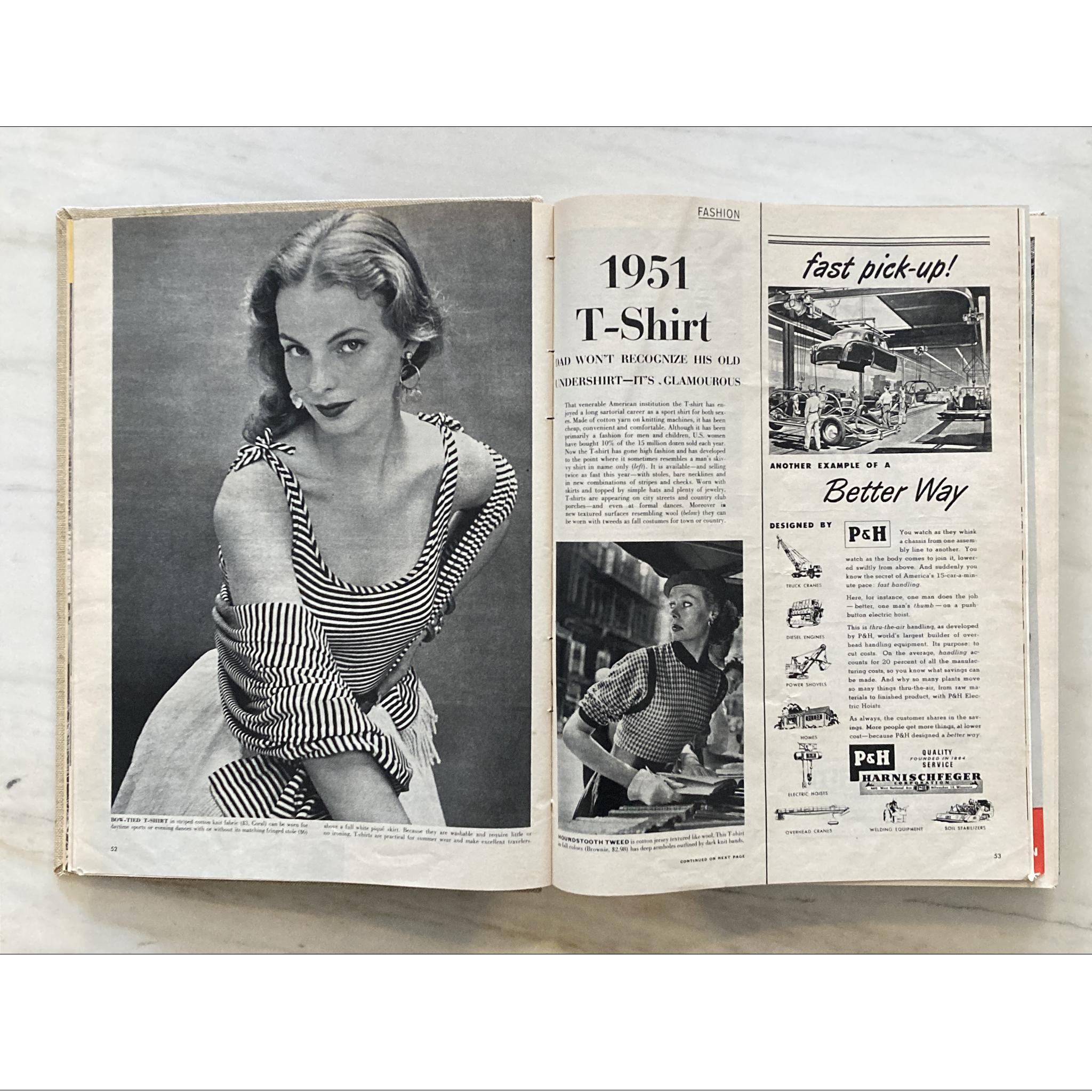 1951 Life Magazines Bound Volume, Incl Queen Elizabeth Issue, Aug-Dec, 11 numéros Bon état - En vente à New York, NY