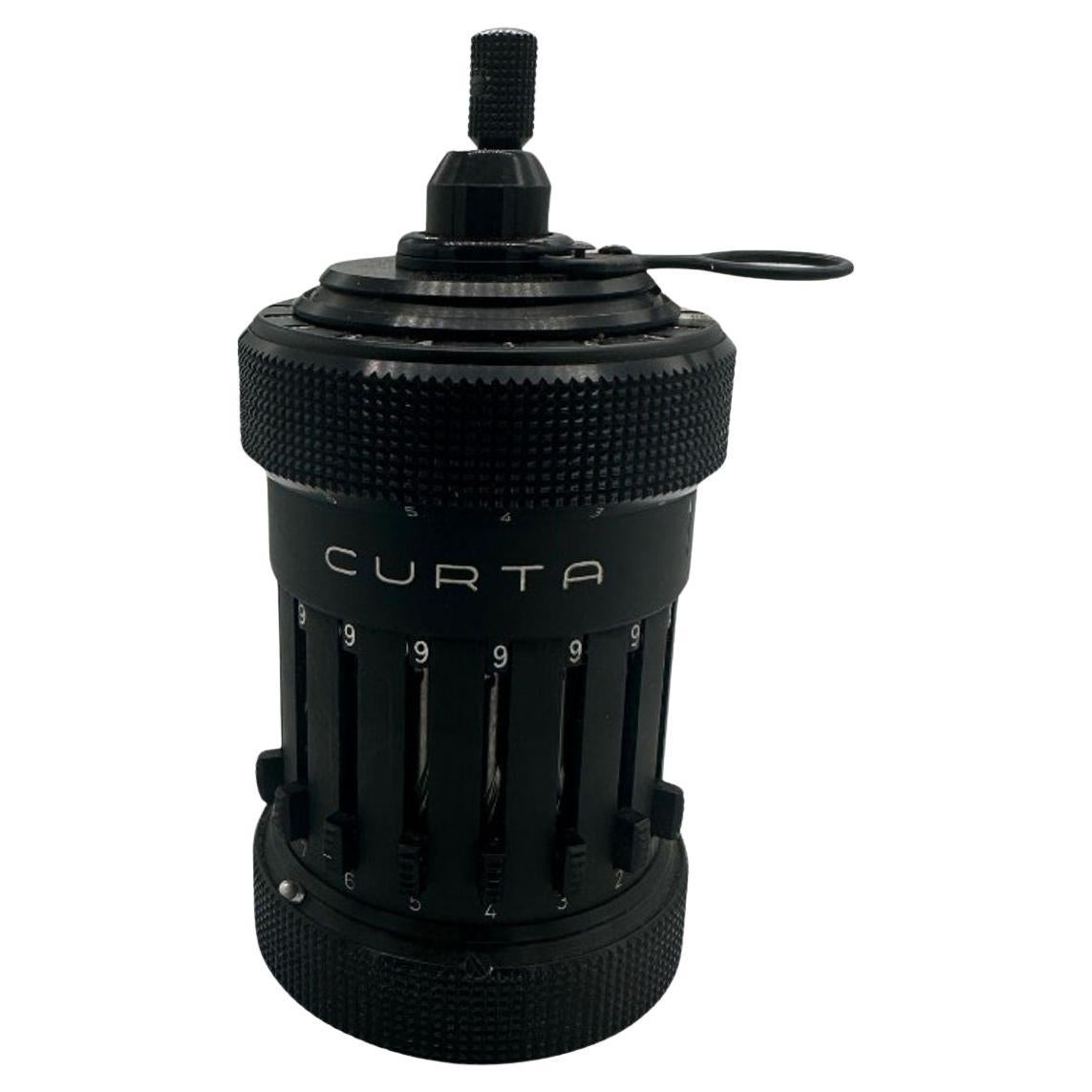 1964 Metal Type I Mechanical Calculator by Curta For Sale