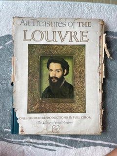 1951 Mid-Century Art Treasures of the Louvre Art Book by René Huyghe