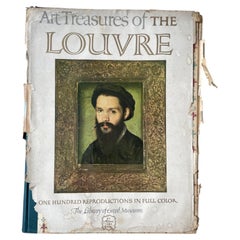 1951 Mid-Century Art Treasures of the Louvre Art Book by René Huyghe