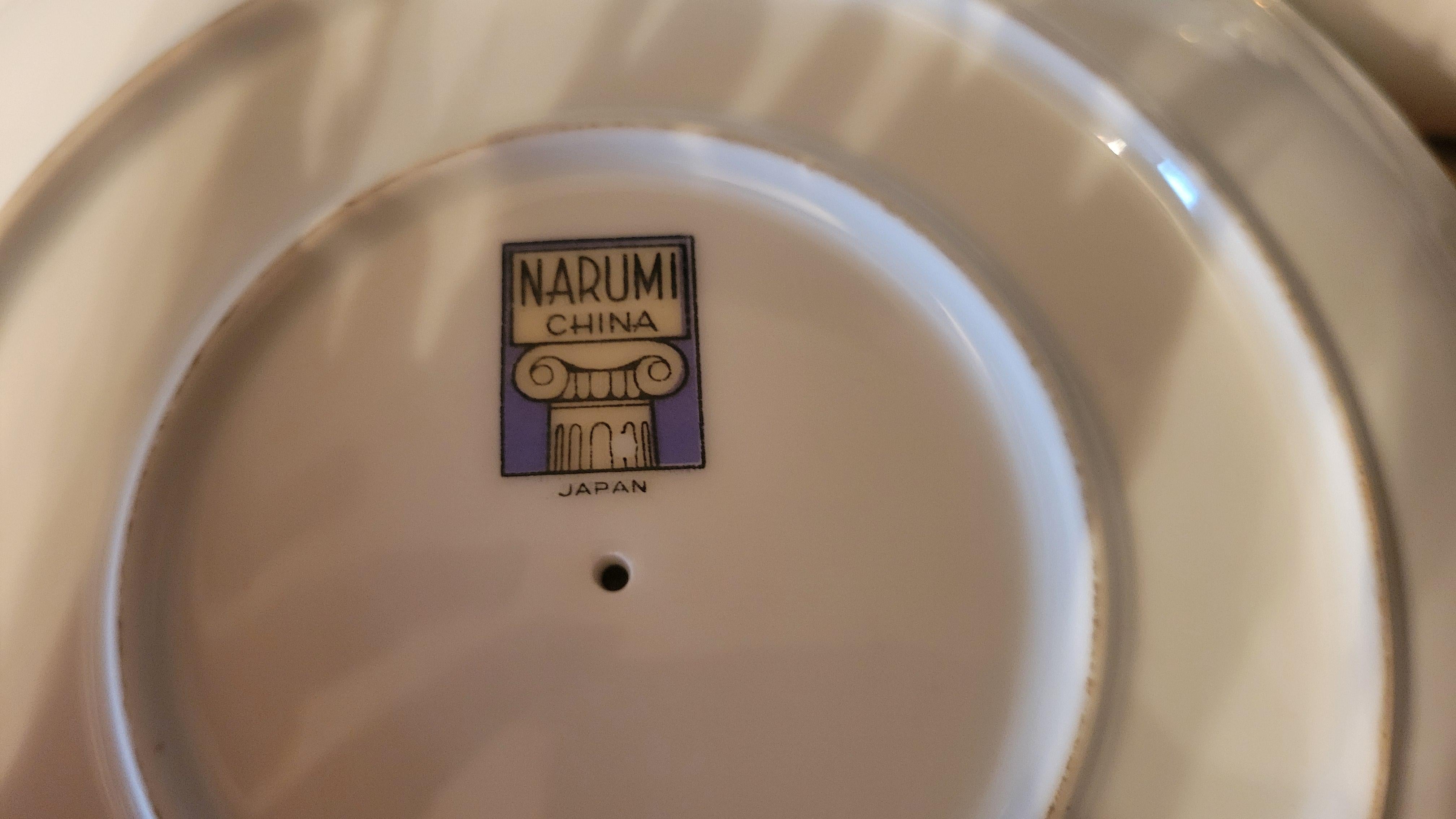 1951 Narumi Japan 'Spring Bamboo' Fine China - 8 Person Set For Sale 3