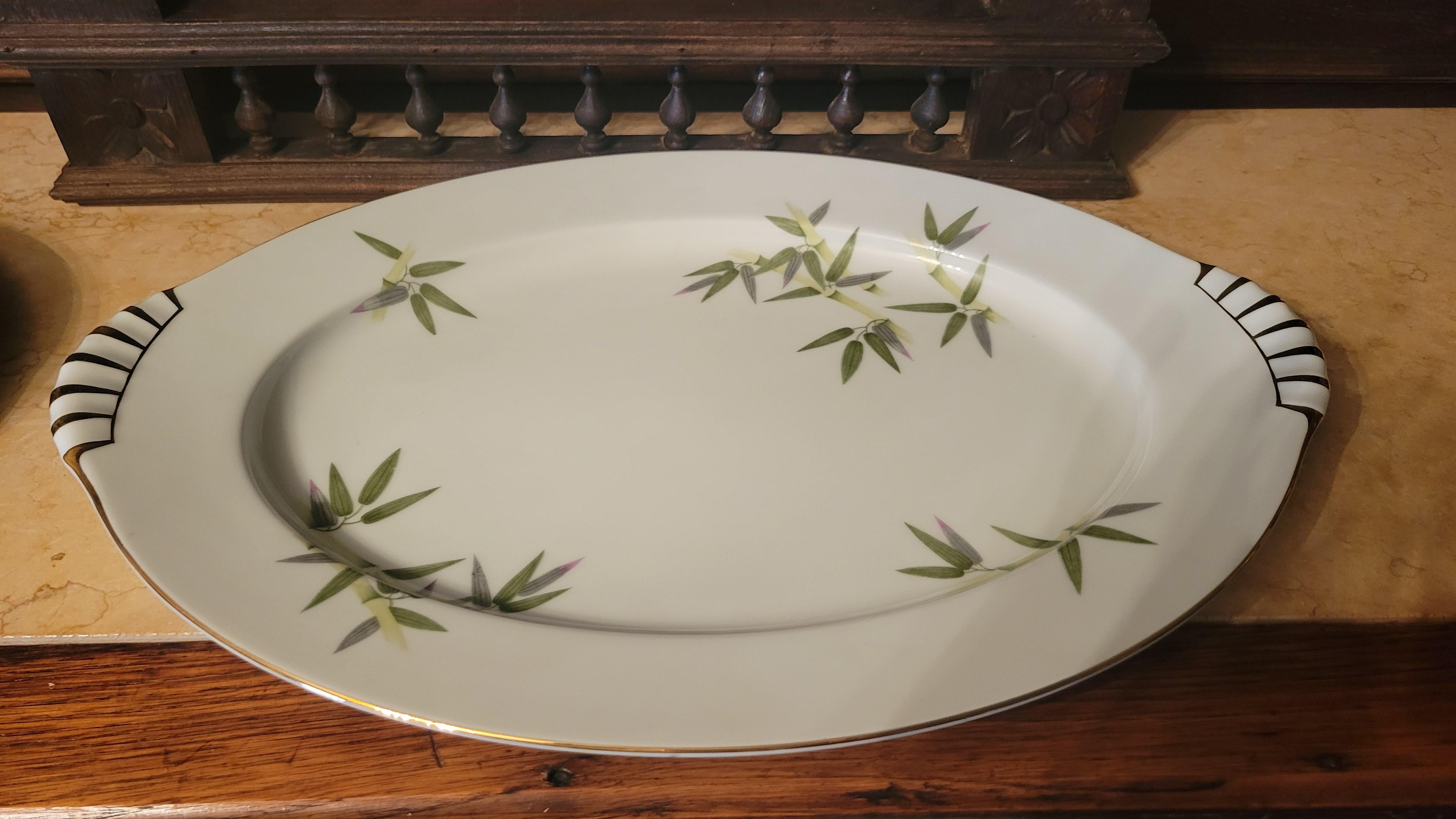 1951 Narumi Japan 'Spring Bamboo' Fine China - 8 Person Set For Sale 10