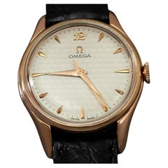 1951 Reloj OMEGA Classic Large Vintage para caballero chapado en oro rosa de 18 quilates