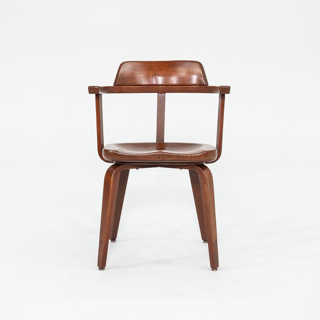 Austriaco 1951 Set di quattro poltrone da pranzo W199 di Walter Gropius e Ben Thompson in vendita