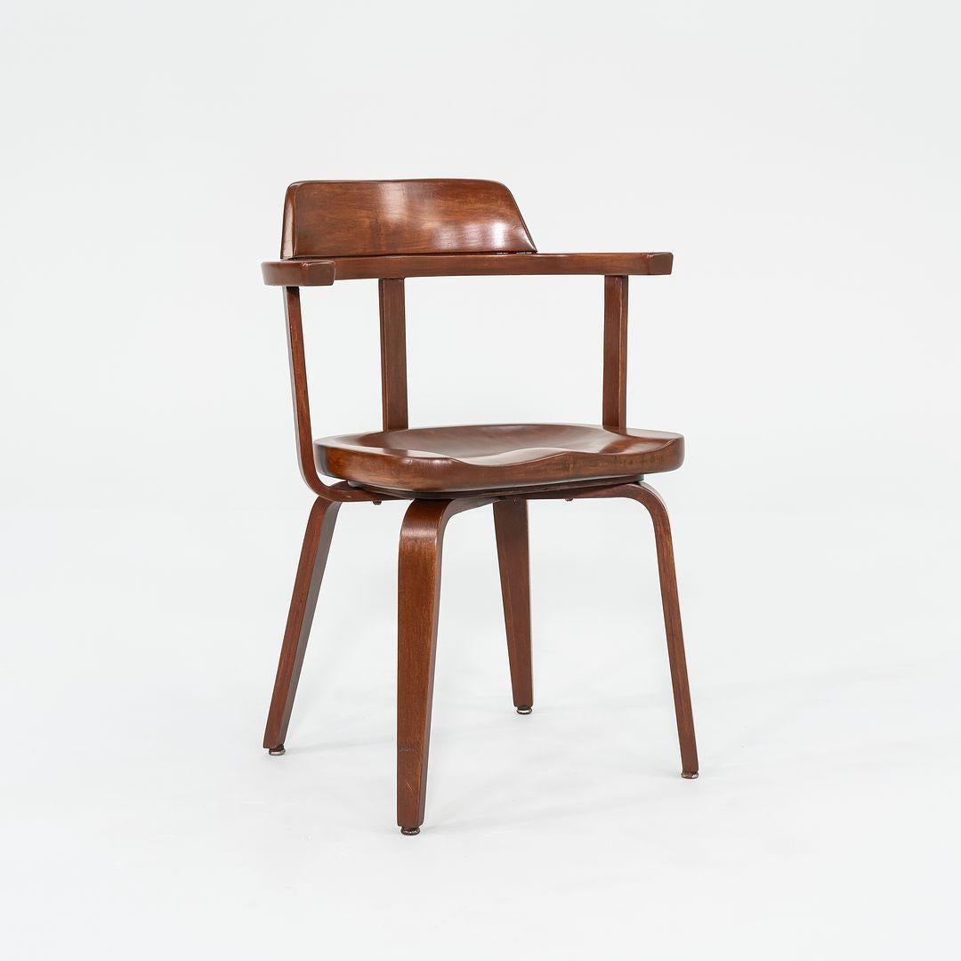 Betulla 1951 Set di quattro poltrone da pranzo W199 di Walter Gropius e Ben Thompson in vendita
