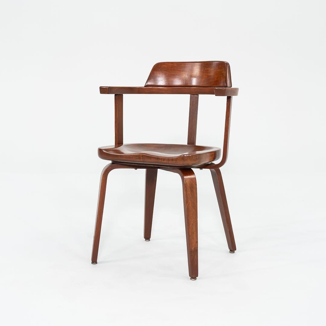 1951 Set di quattro poltrone da pranzo W199 di Walter Gropius e Ben Thompson in vendita 1
