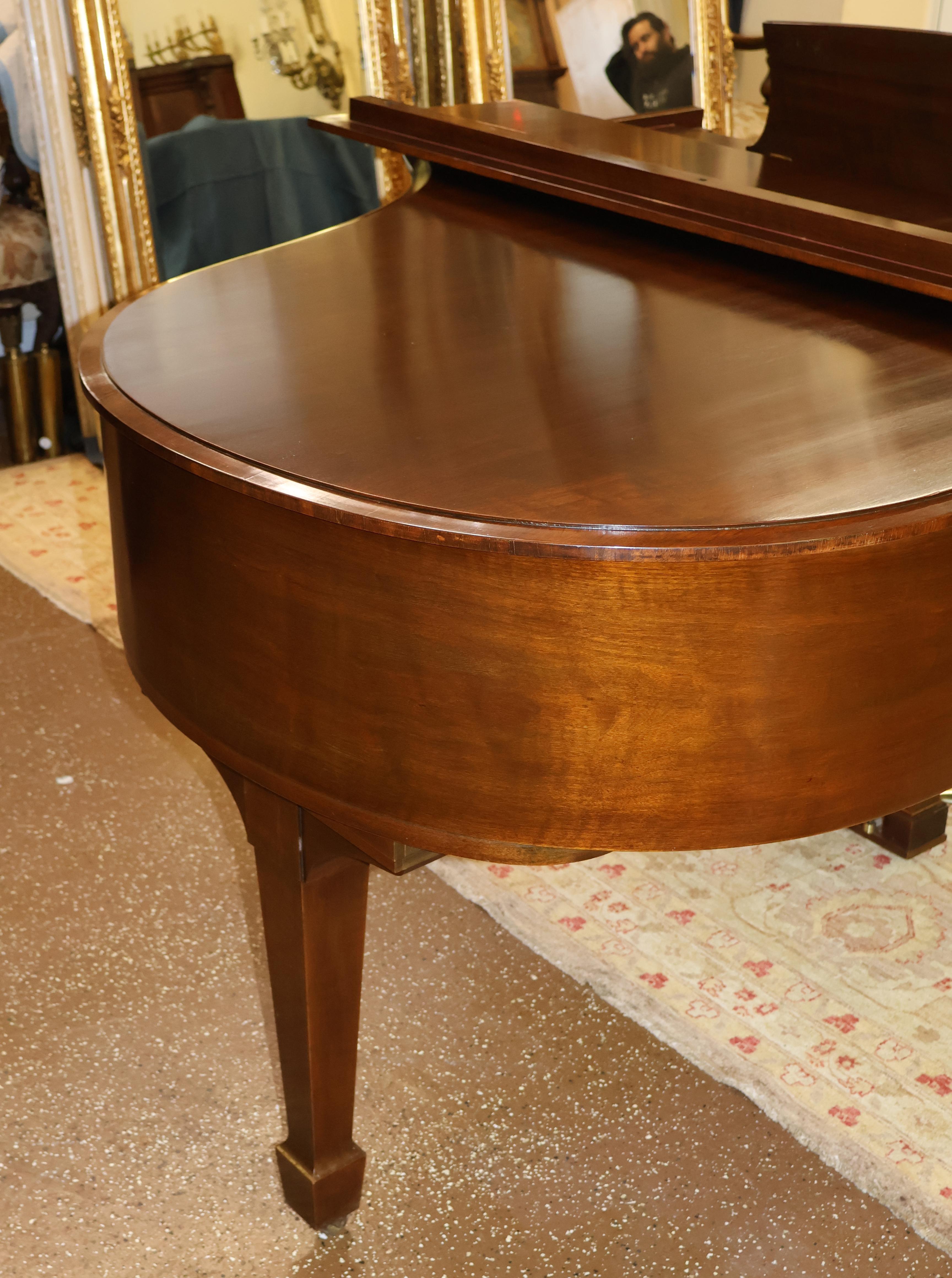 1951 Steinway Walnut Model M Baby Grand Piano 5'7