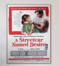 1951 Streetcar Named Desire Original Vintage Poster