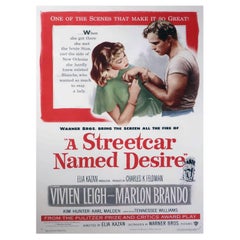 1951 Un tramway nommé désir Affiche originale d
époque 1951 Un tramway nommé désir Affiche originale d
époque