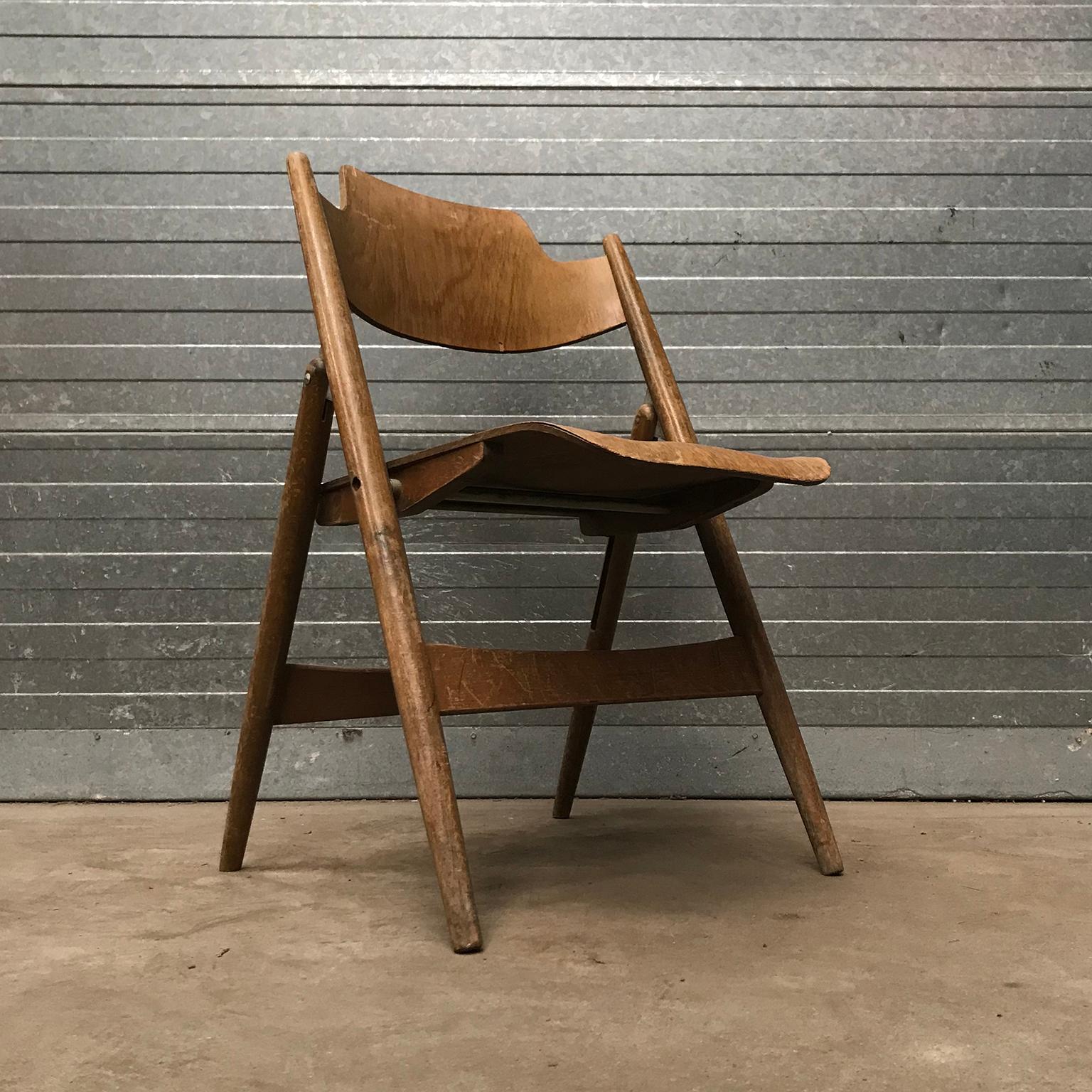 Wooden Folding Chairs 15 For Sale On 1stdibs