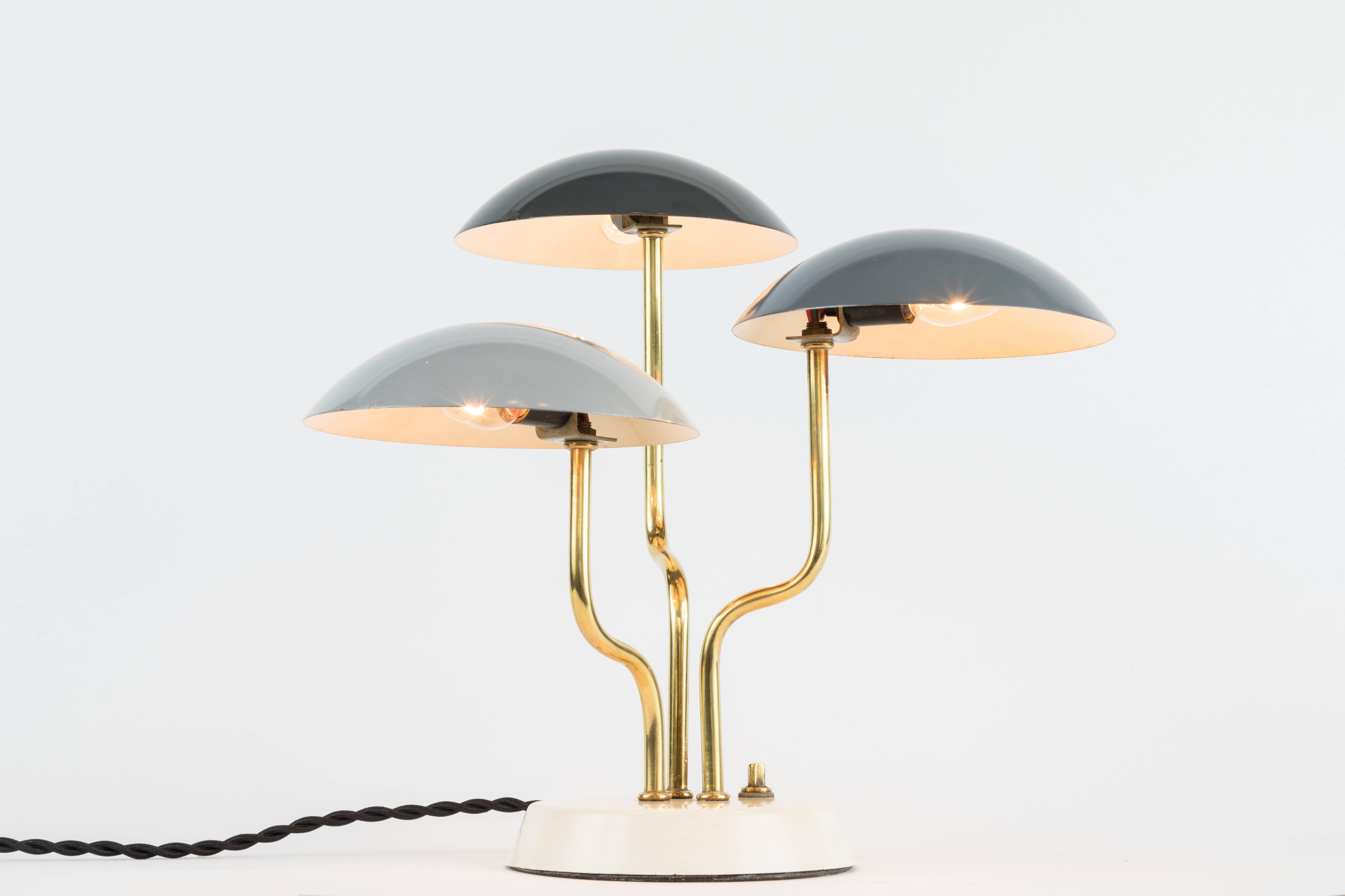 1952 Gino Sarfatti Tri-Color Table Lamp for Arteluce 2