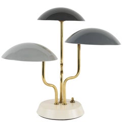 1952 Gino Sarfatti Tri-Color Table Lamp for Arteluce