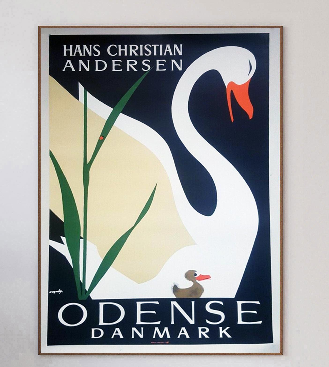 Dieses schöne Plakat, das eine Szene aus dem klassischen Kindermärchen 