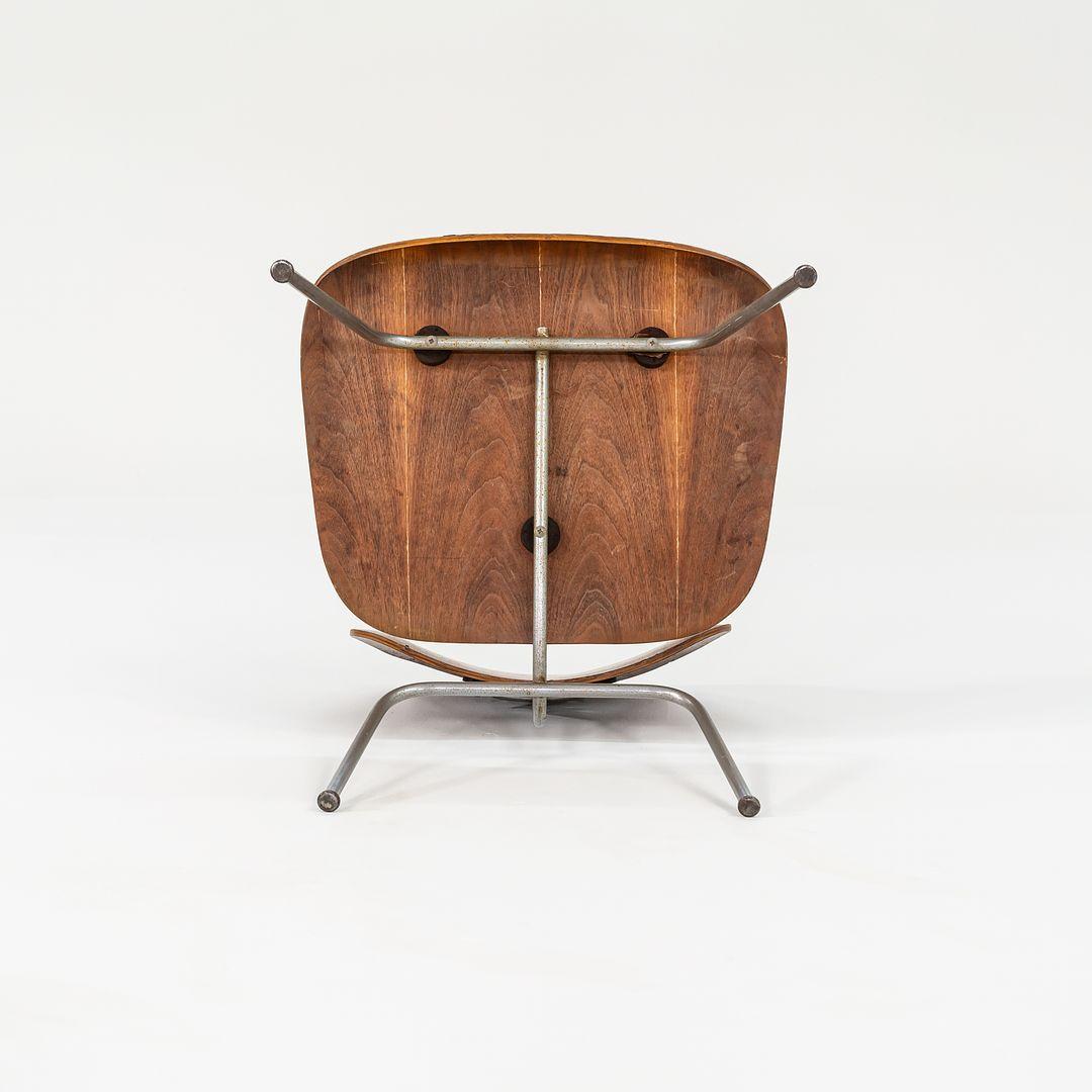 1952 Herman Miller Eames LCM Lounge Chair in Walnut and Steel For Sale 4