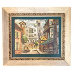 1952 Robert Chase La Rue Tranquille Painting