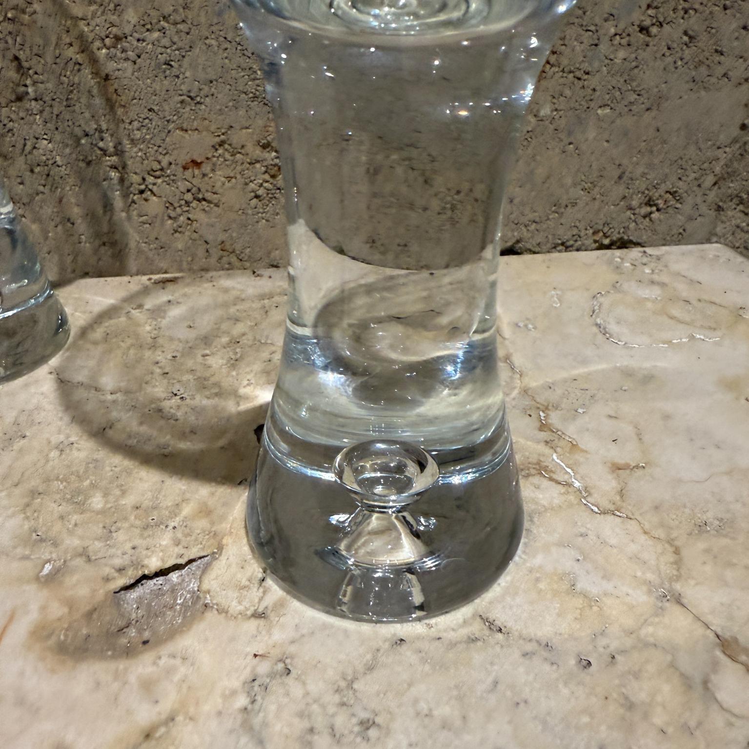 1952 Tapio Wirkkala Iittala Cuatro copas de cóctel Finlandia Cristal en venta