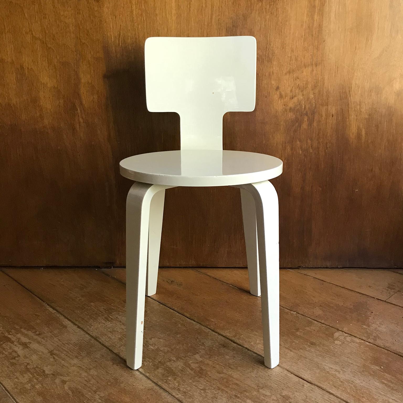 Mid-20th Century 1953, Cor Alons, by Den Boer Gouda, NL Wooden Side Chair or Dining Chair For Sale