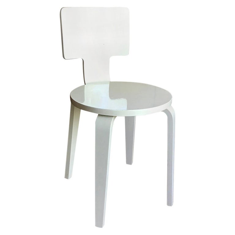 1953, Cor Alons, by Den Boer Gouda, NL Wooden Side Chair or Dining