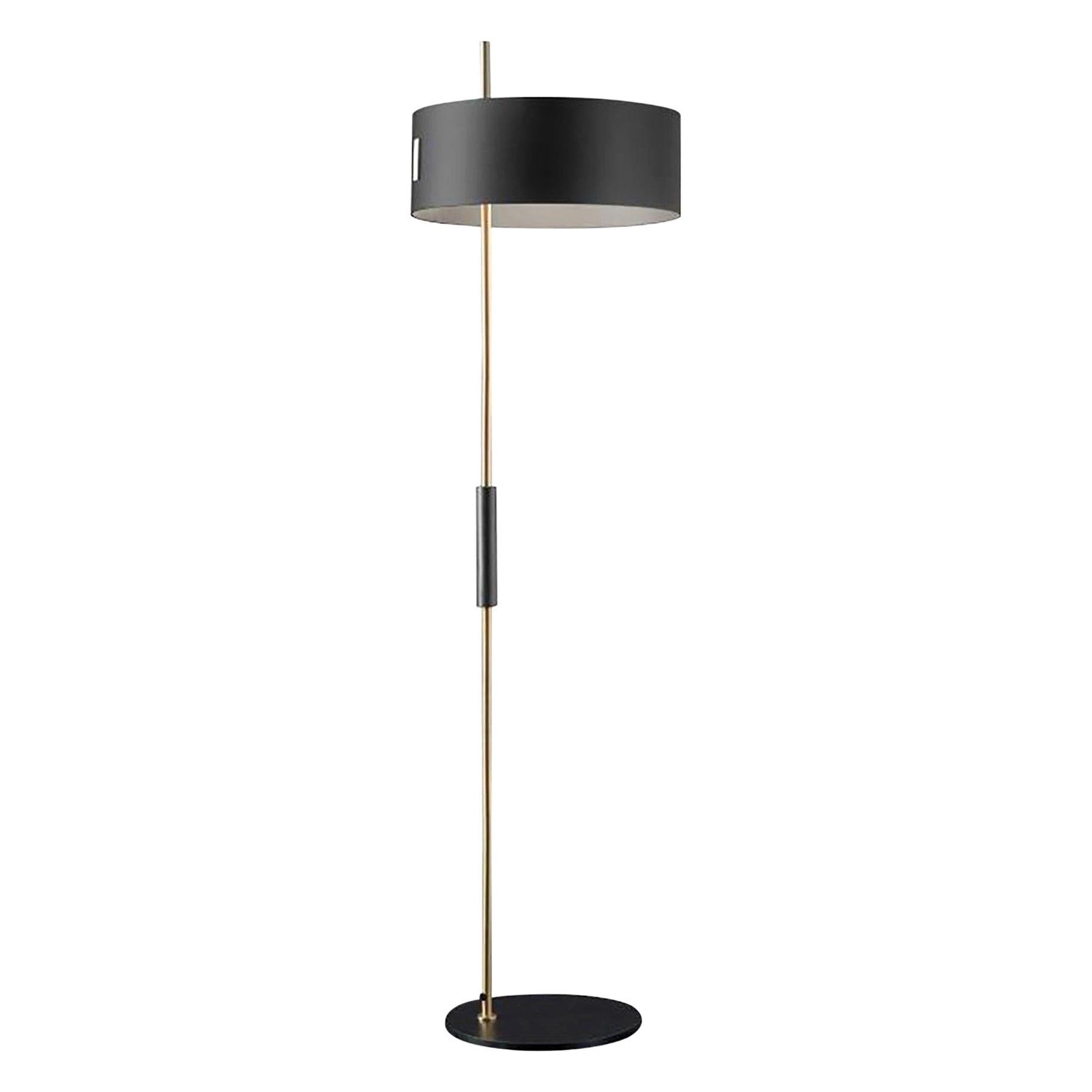 Lampada da terra 1953 di Ostuni & Forti per Oluce