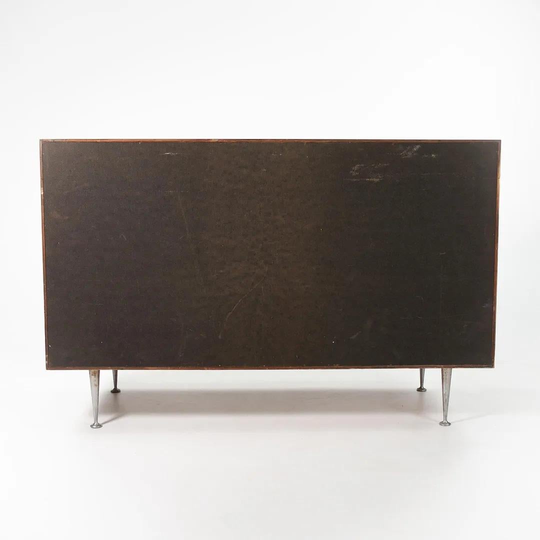 Américain 1953 George Miller Herman Miller Thin Edge Series 5221 Rosewood Dresser Cabinet en vente