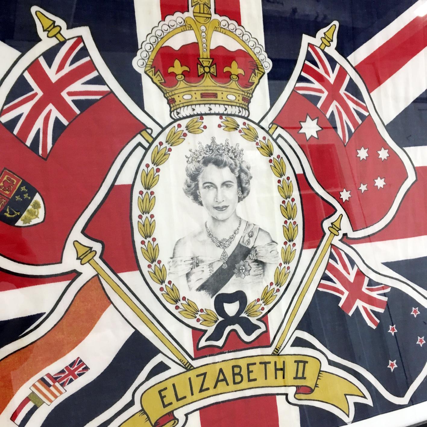 queen elizabeth banner