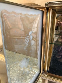 1953 Italian Cabinet Glass Umberto Mascagni Design rarity