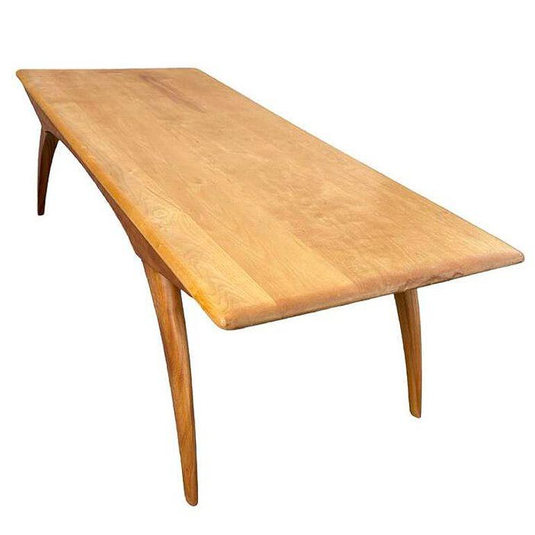 Modernistischer Couchtisch „M795G“ aus blonder Birke von Heywood Wakefield, 1953 (amerikanisch) im Angebot