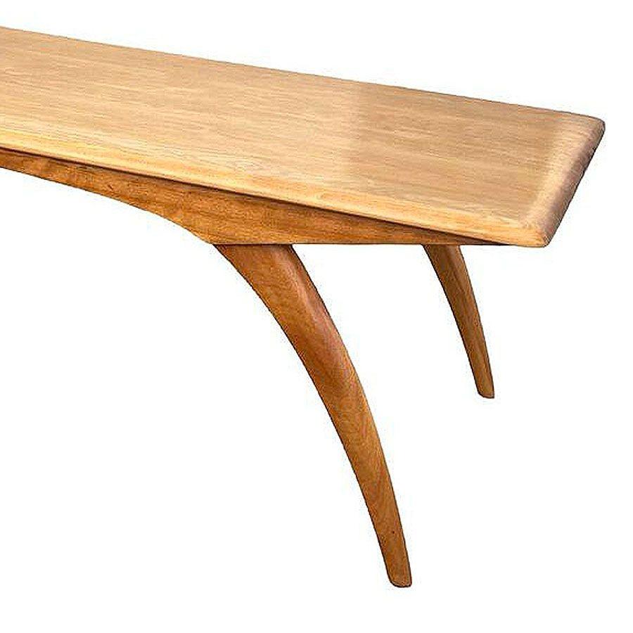 Modernistischer Couchtisch „M795G“ aus blonder Birke von Heywood Wakefield, 1953 im Angebot 2