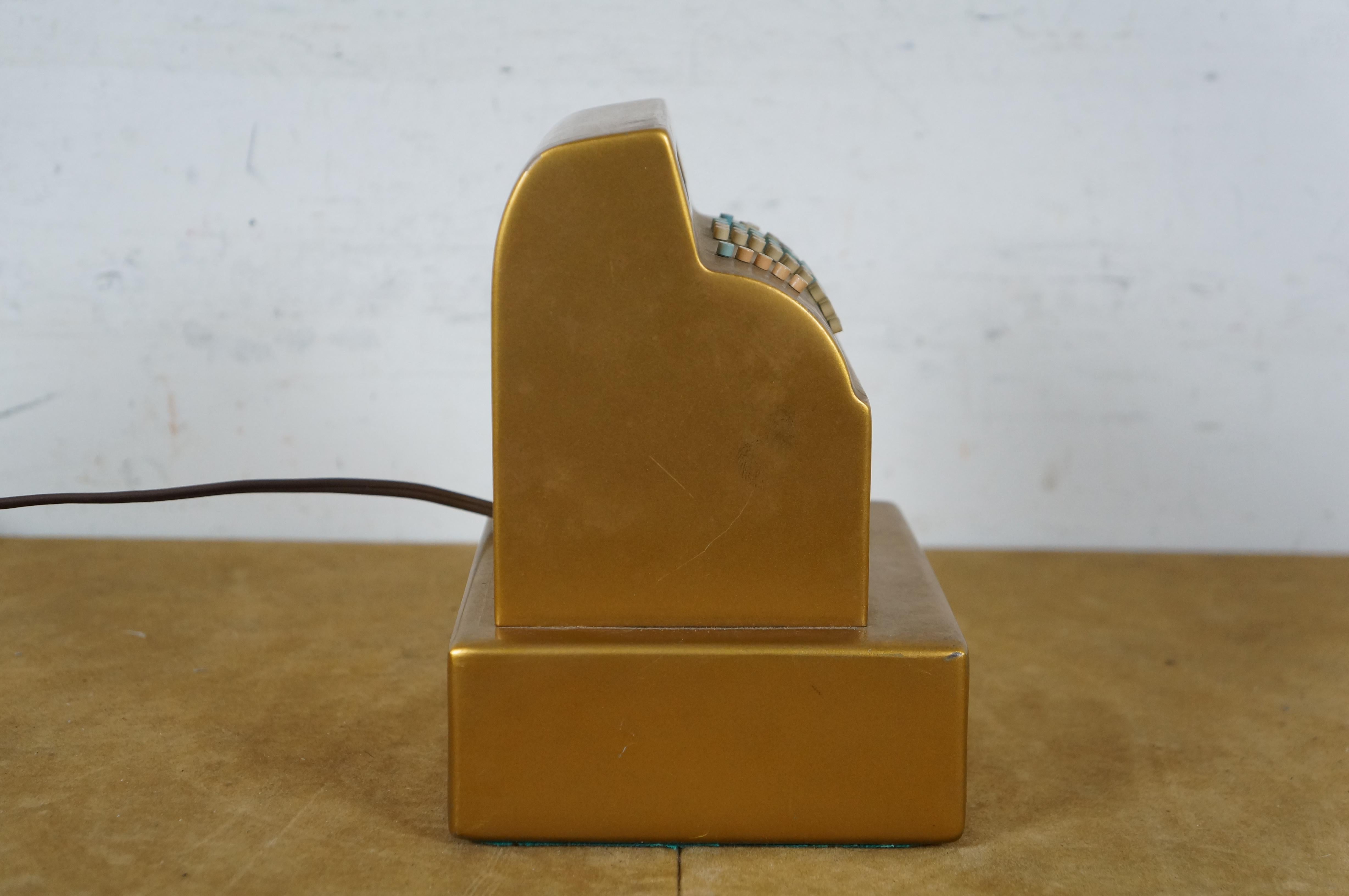 1953 NCR National Cash Register Clock Electric Employee Appreciation en vente 5