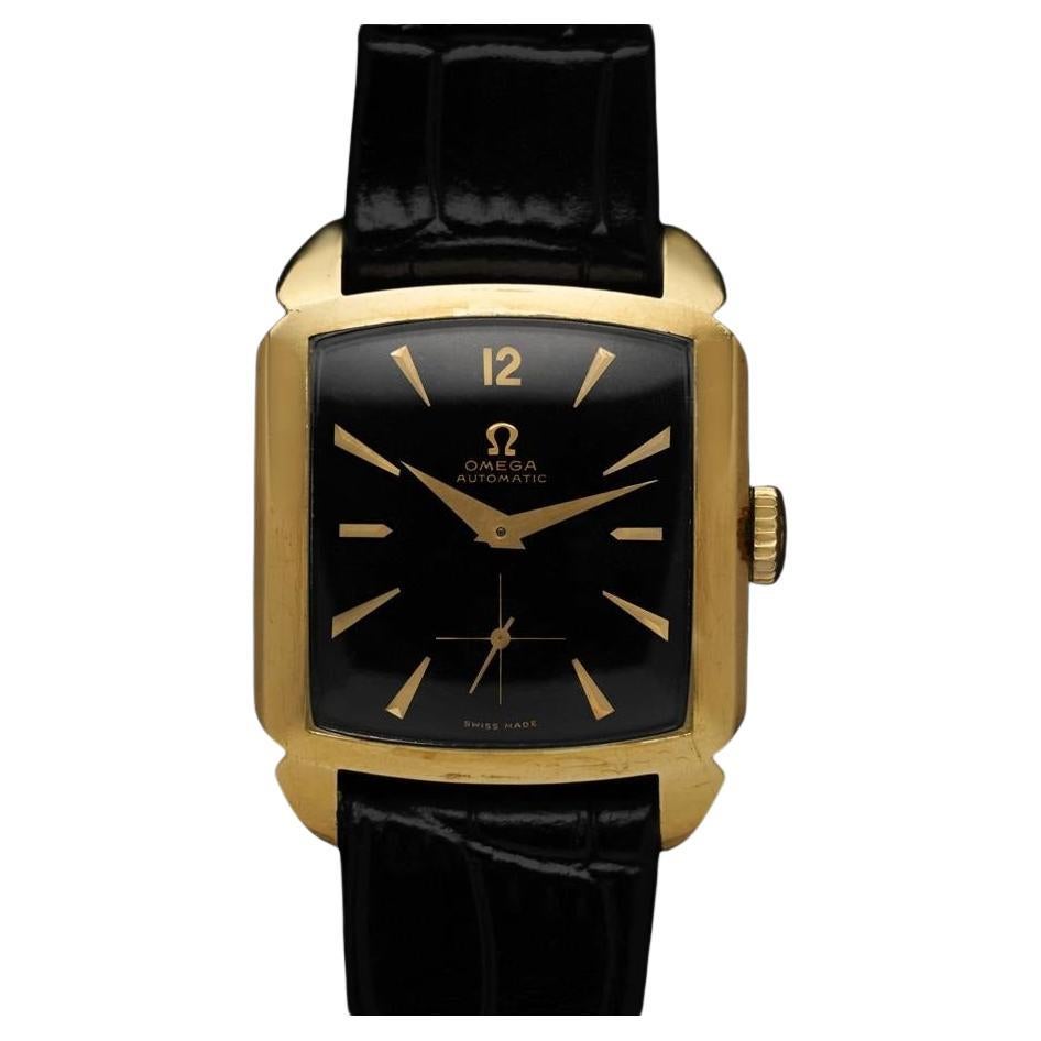 1953 Omega Cioccolatone Vintage Full Size Ref. 3950 Herrenuhr - 18K Gold