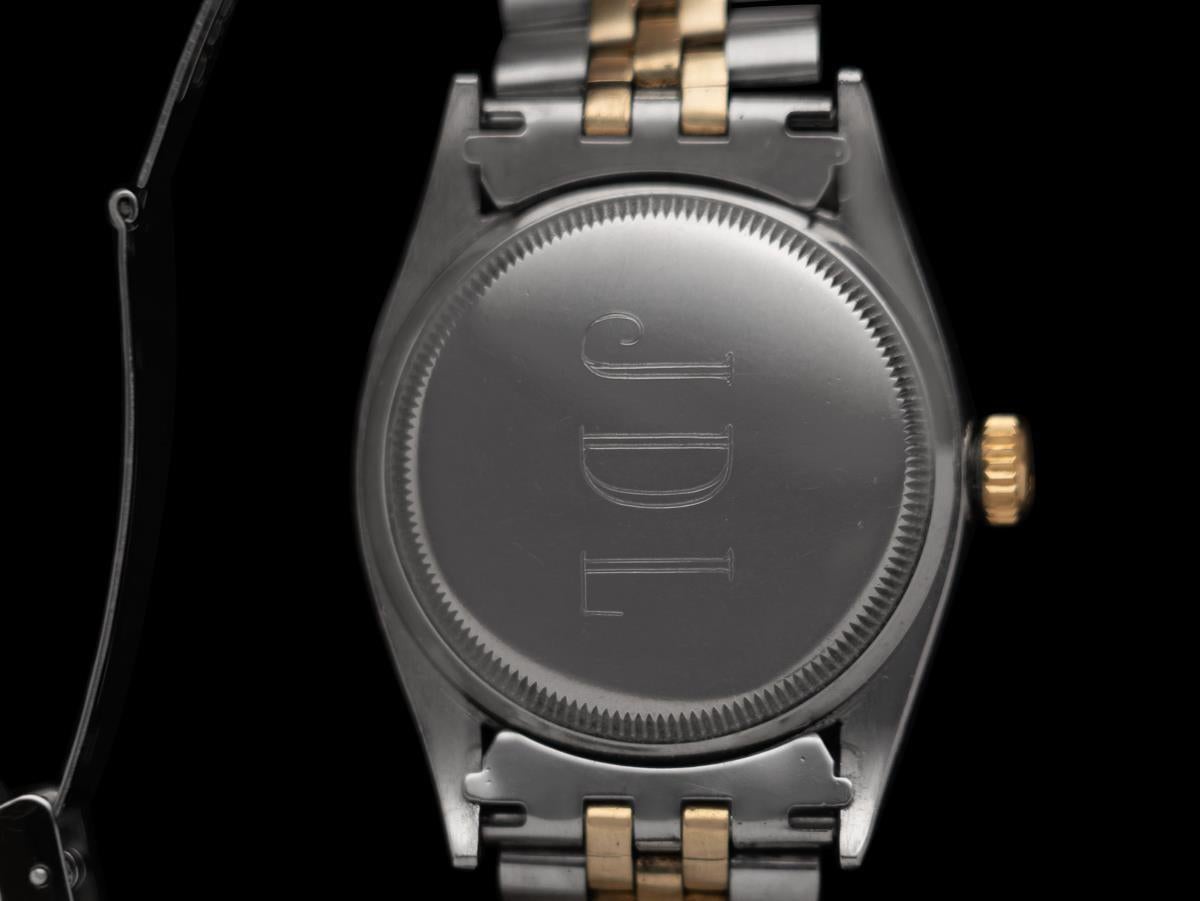 1953 Rolex Datejust Big Bubbleback Vintage Mens 