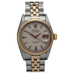 1953 Rolex Datejust Big Bubbleback Vintage Mens "Red Letter " Ref. 6305 Watch