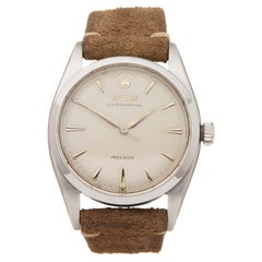 1953 Montre-bracelet Rolex Oyster Perpetual en acier inoxydable 6150