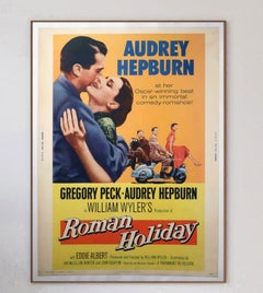 1953 Roman Holiday Original Vintage Poster