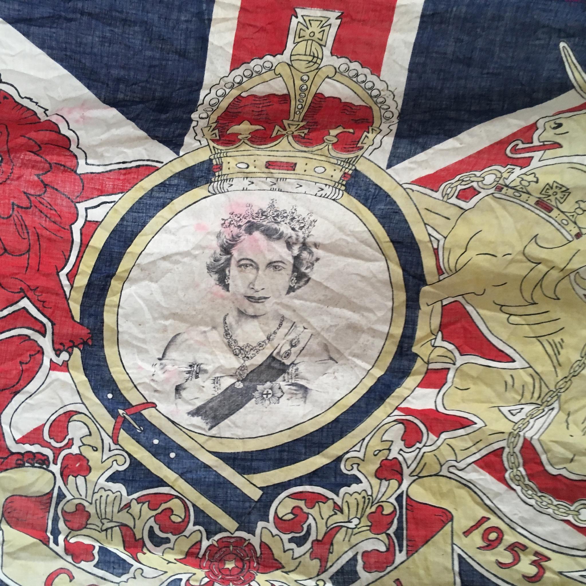 Queen Elizabeth ll 1953 Royal Coronation Flag Bunting 13.5 Metres 6