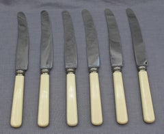 1953 Set of Six Knives by W. Rowbotham, Sheffield