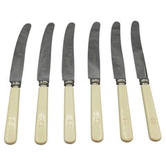1953 Set of Six Knives by W. Rowbotham, Sheffield