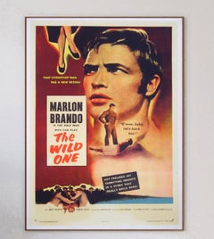 1953 The Wild One Original Vintage Poster
