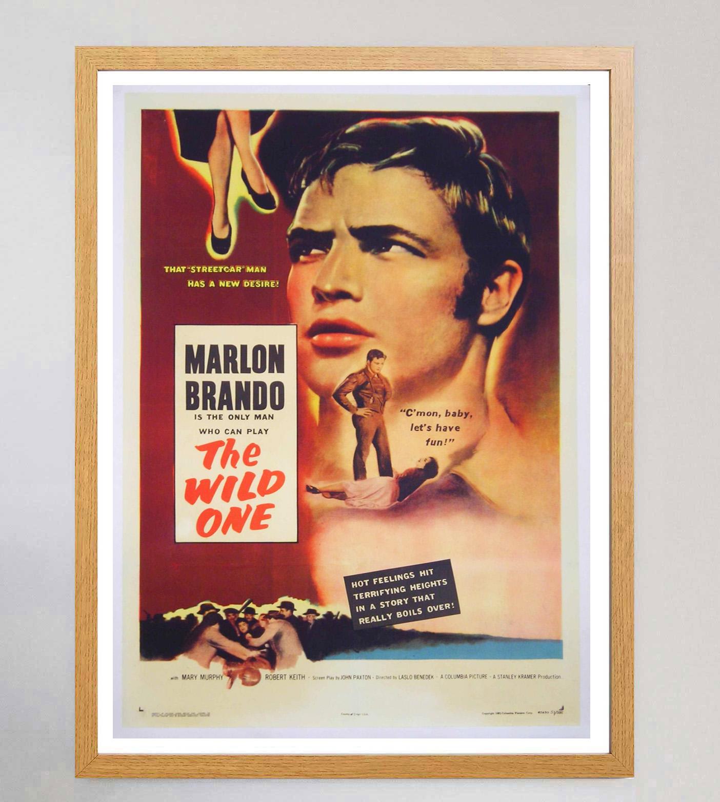 American 1953 The Wild One Original Vintage Poster For Sale