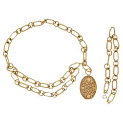 1954-1971 Byzantine Chanel Goossens belt