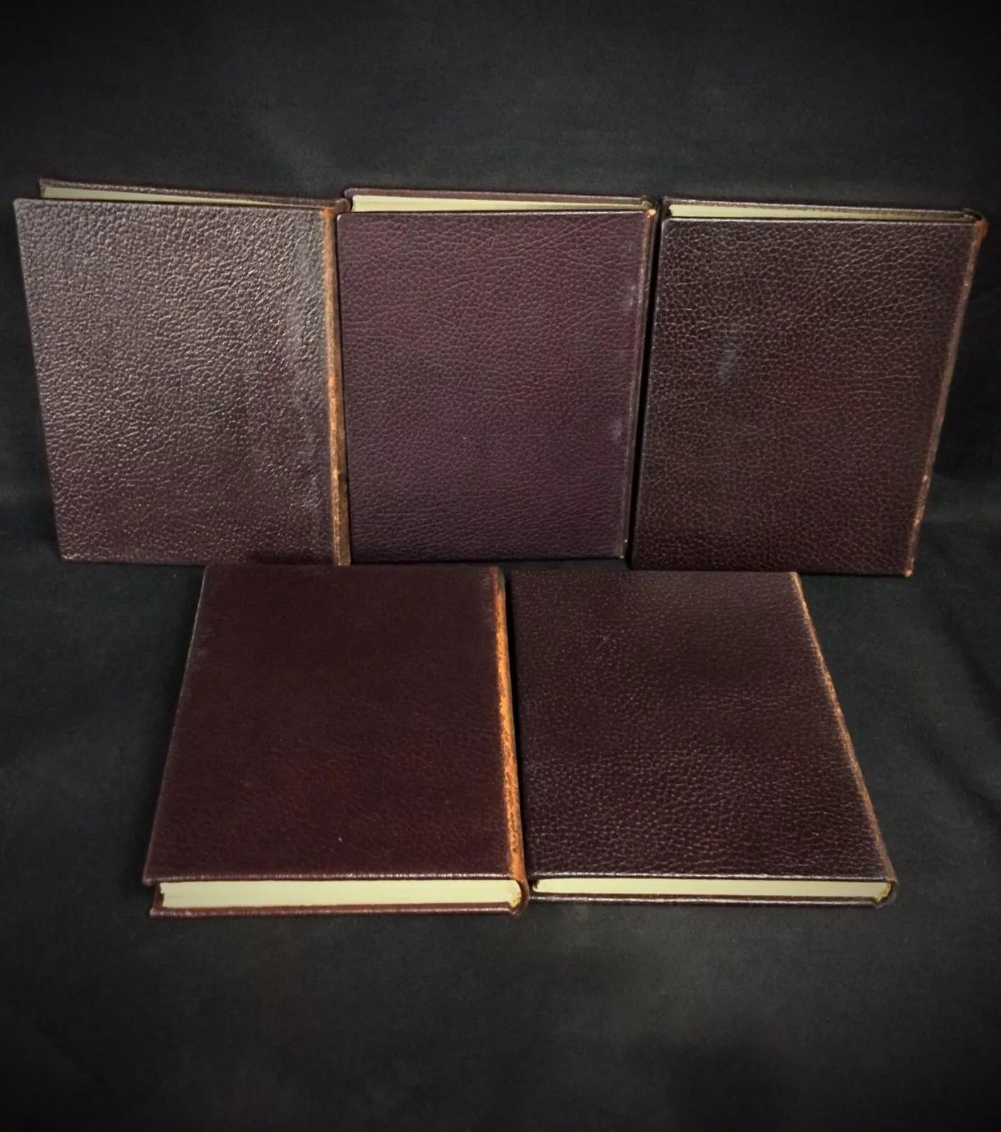 Inconnu 1954 Ensemble de livres anciens : 