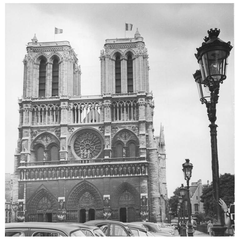 1954, Cathédrale Notre de Dame, Paris, Jean Ribière