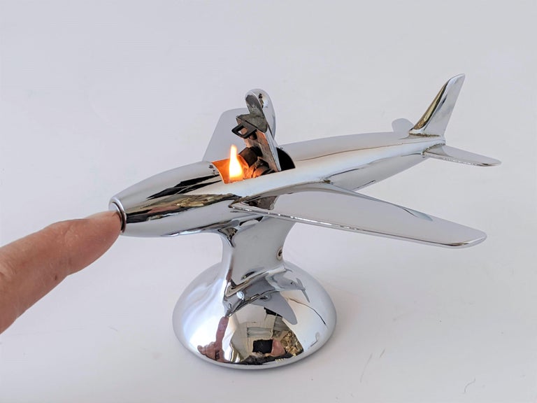 1954 Dunhill 'Jet Plane' Lighter, England at 1stDibs