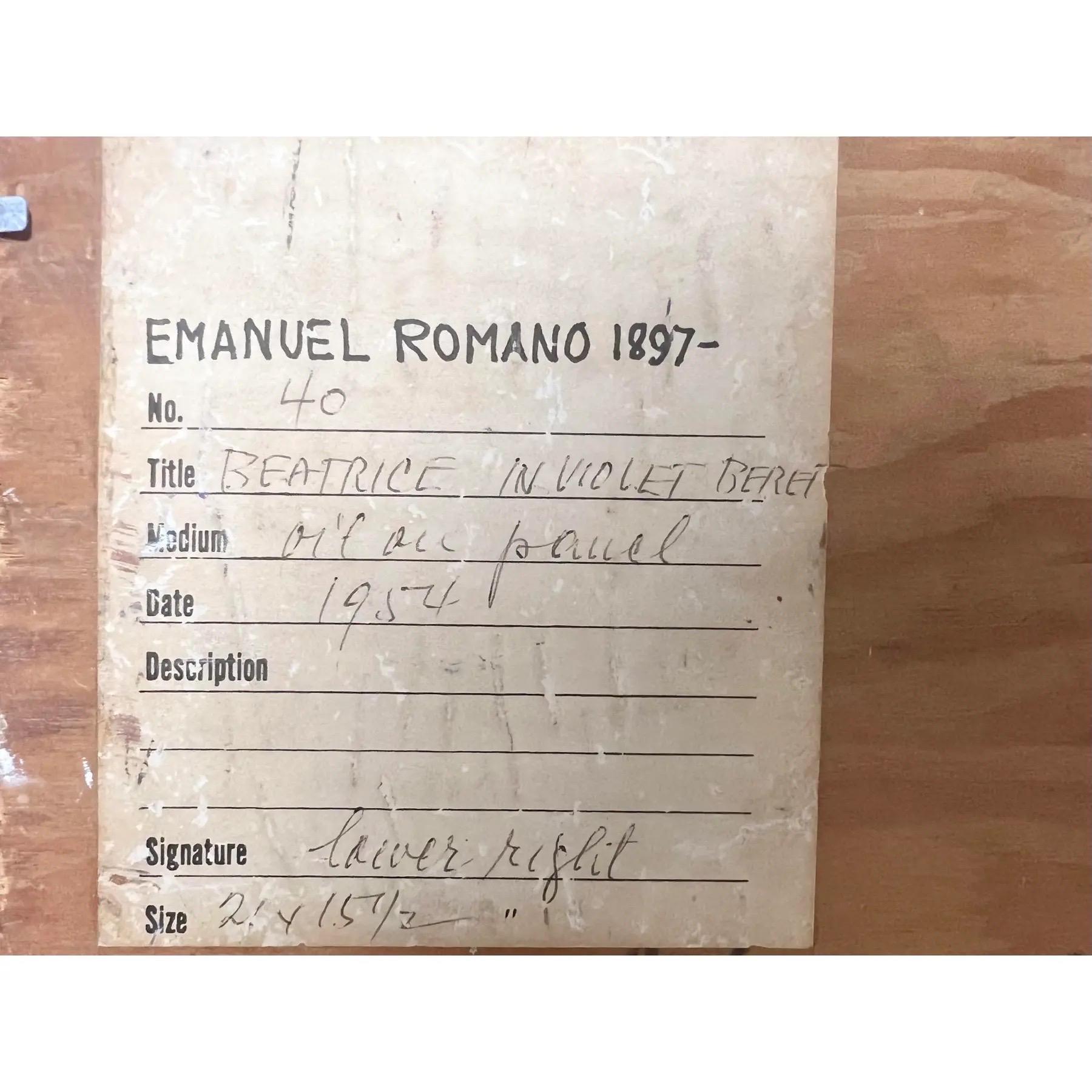 American 1954 E. Romano 