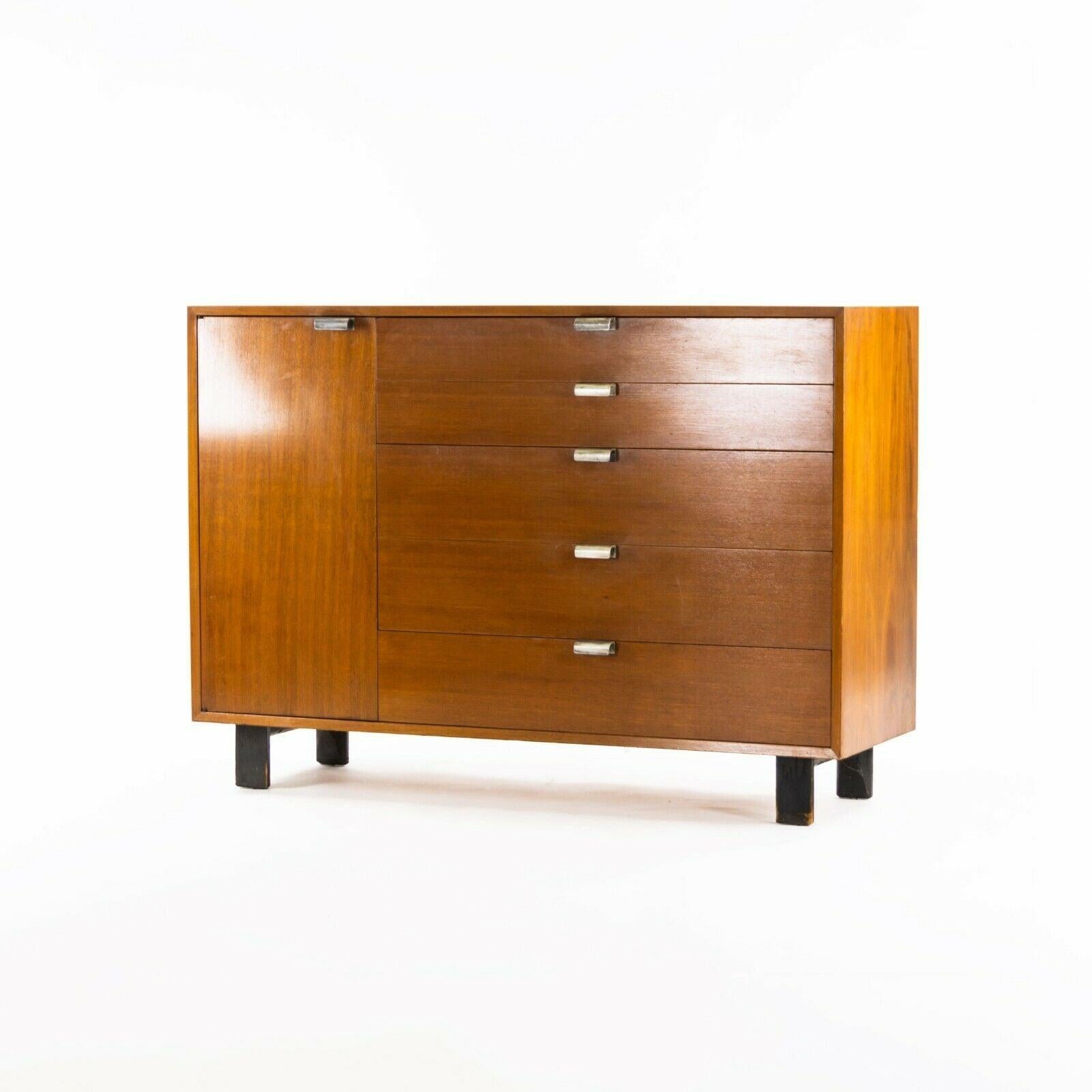 American 1954 George Nelson Herman Miller Basic Cabinet Series 4936 Credenza / Dresser For Sale
