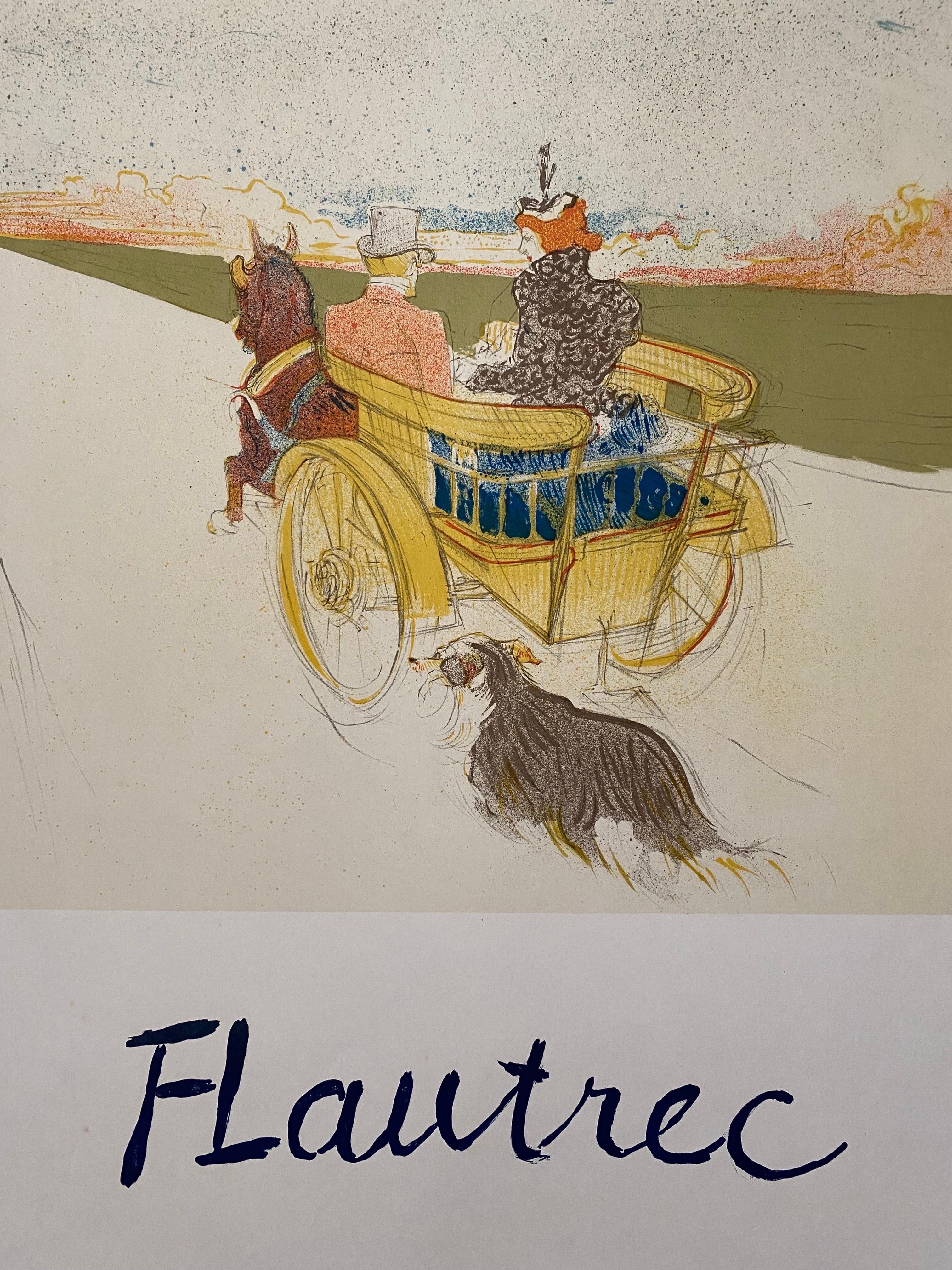 Este cartel litográfico de Henri de Toulouse-Lautrec fue diseñado para una exposición celebrada en 1954 en la Galería R.G. Michel en París. Este cartel, basado en la litografía original de 1897 titulada 