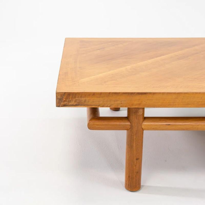 1954 Large Walnut Coffee Table by T.H. Robsjohn-Gibbings for Widdicomb 72x36 in 2